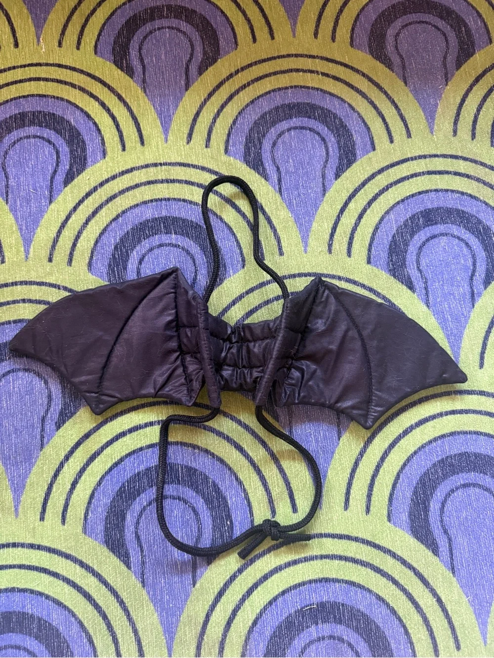 Black Cat Costume Bat Wings